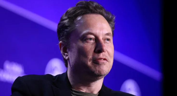 Elon Musk’s attacks on Kamala Harris become more  unhinged,  with  help from AI