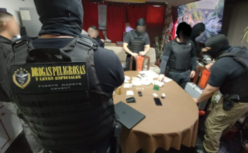 Operation “White Shoe”: Drug dealing network dismantled   in   Puerto Madryn