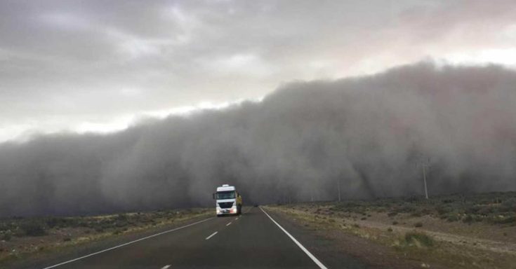 Yellow alert for wind gusts of up to 100 km/h in Chubut: which   localities   are affected